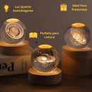Luminária Cristal De Mesa